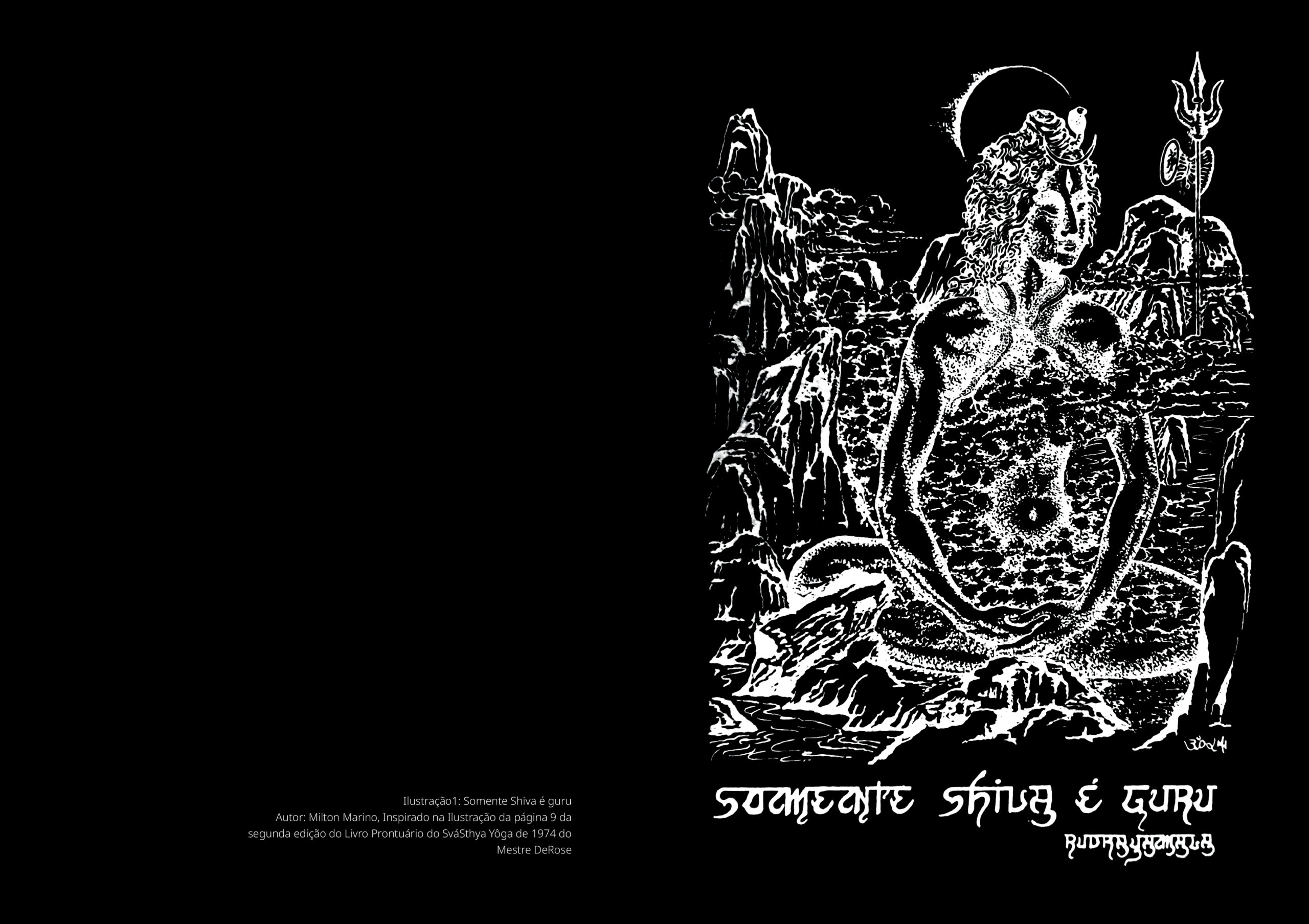 Ilustração: Somente Shiva é guru